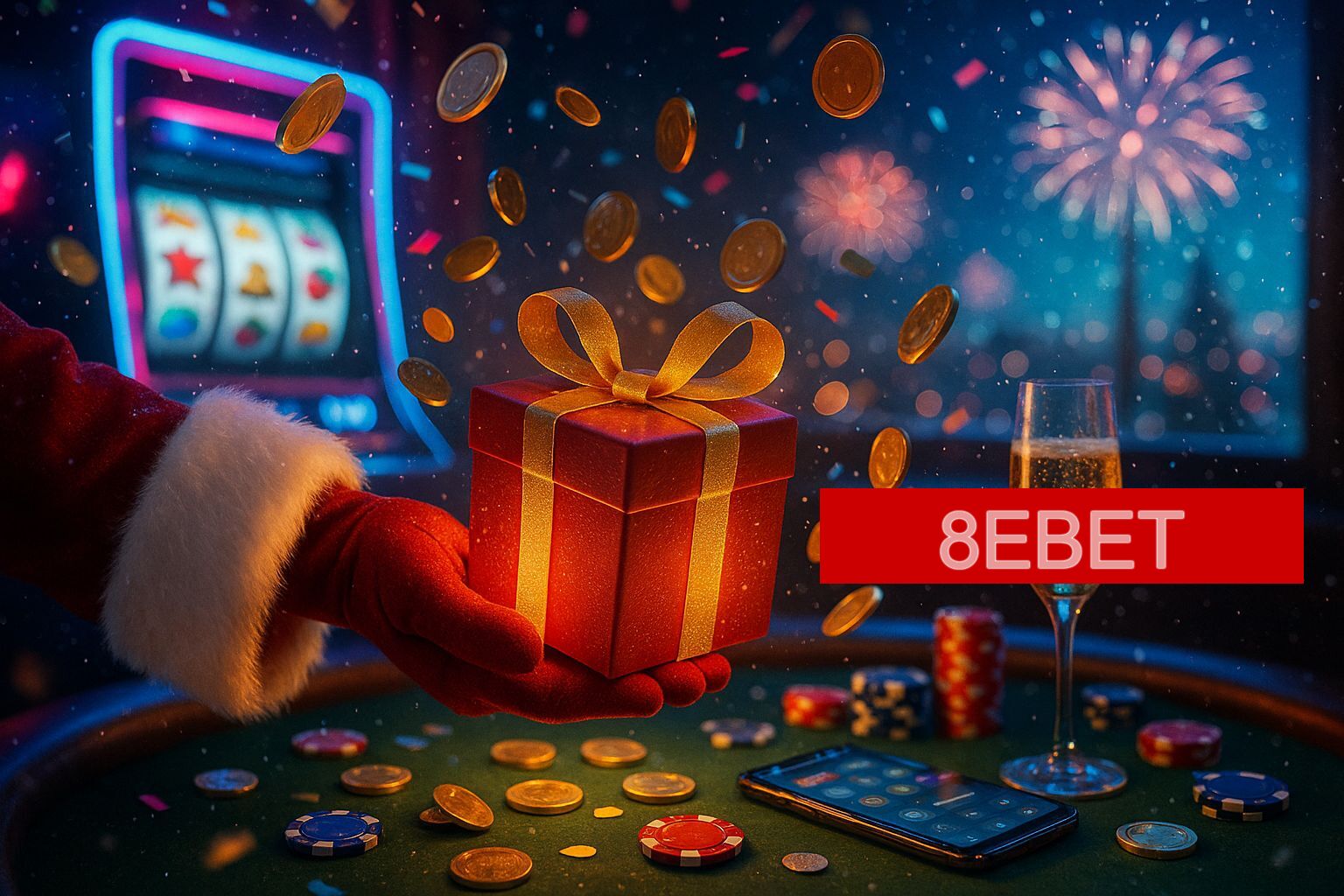 Promoções de Ano Novo no 8EBET